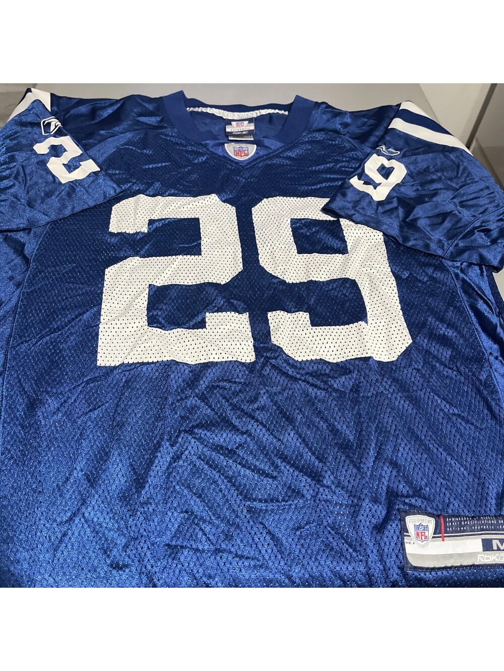 NFL Football Reebok Jersey Joseph Addai Colts #29  Men’s Medium